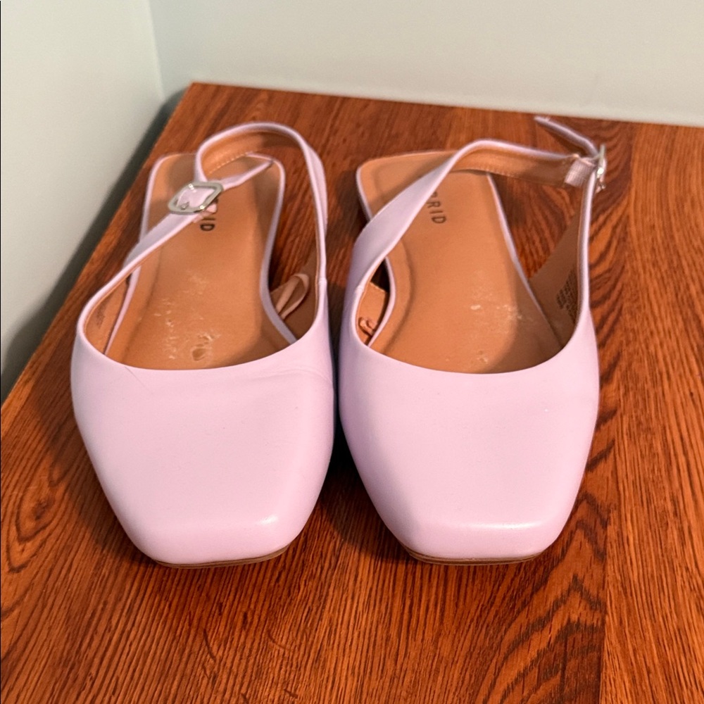 Torrid 10WW Lavender Flats.  Like new